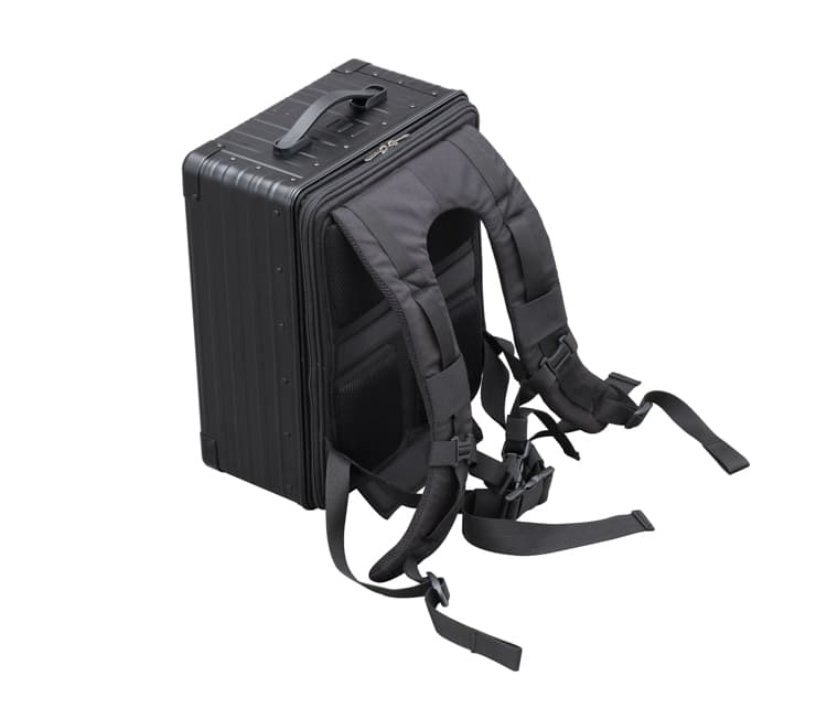 ネオキーパー NEO KEEPR AFB15 アルミスーツケース フロントオープンコーデュラナイロン ビジネスリュック  15L【代引不可】 AFB15