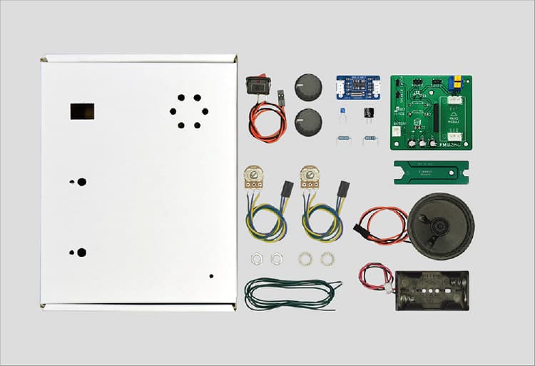 エレキット ワイドFMはこらじ ラジオ 工作キット ELEKIT JS-631