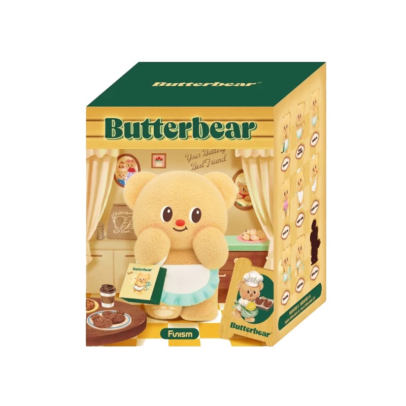 Butterbear バターベア ハッピーデイ シリーズ ブラインドボックス 8個入りBOX