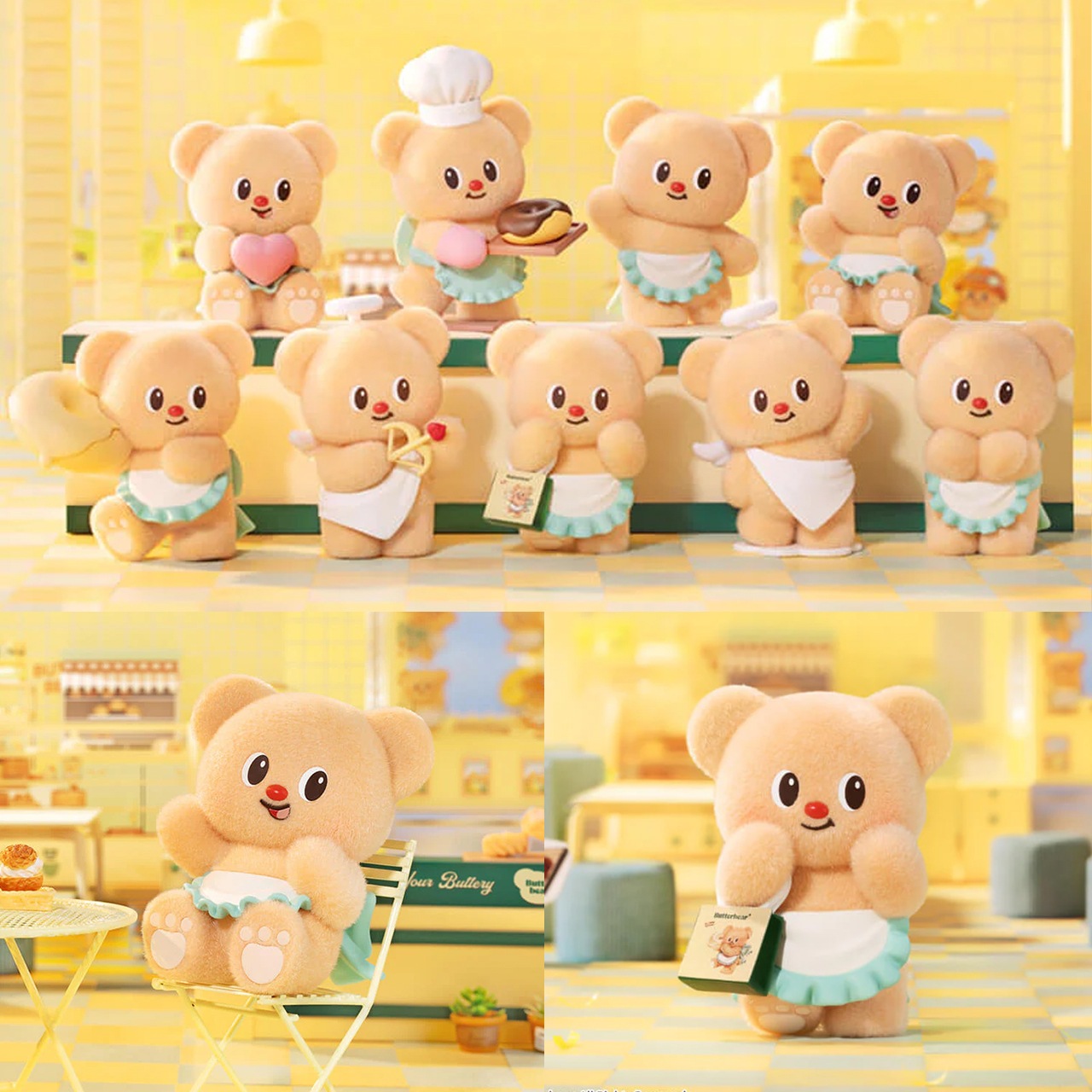 Butterbear バターベア ハッピーデイ シリーズ ブラインドボックス 8個入りBOX