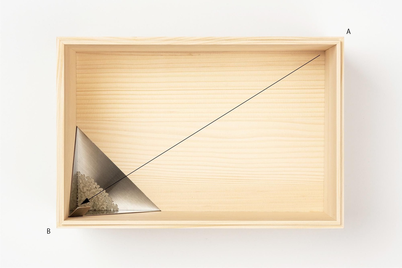 樅100 momi100 最後の１粒まで取り出しやすい米びつ 5kg用