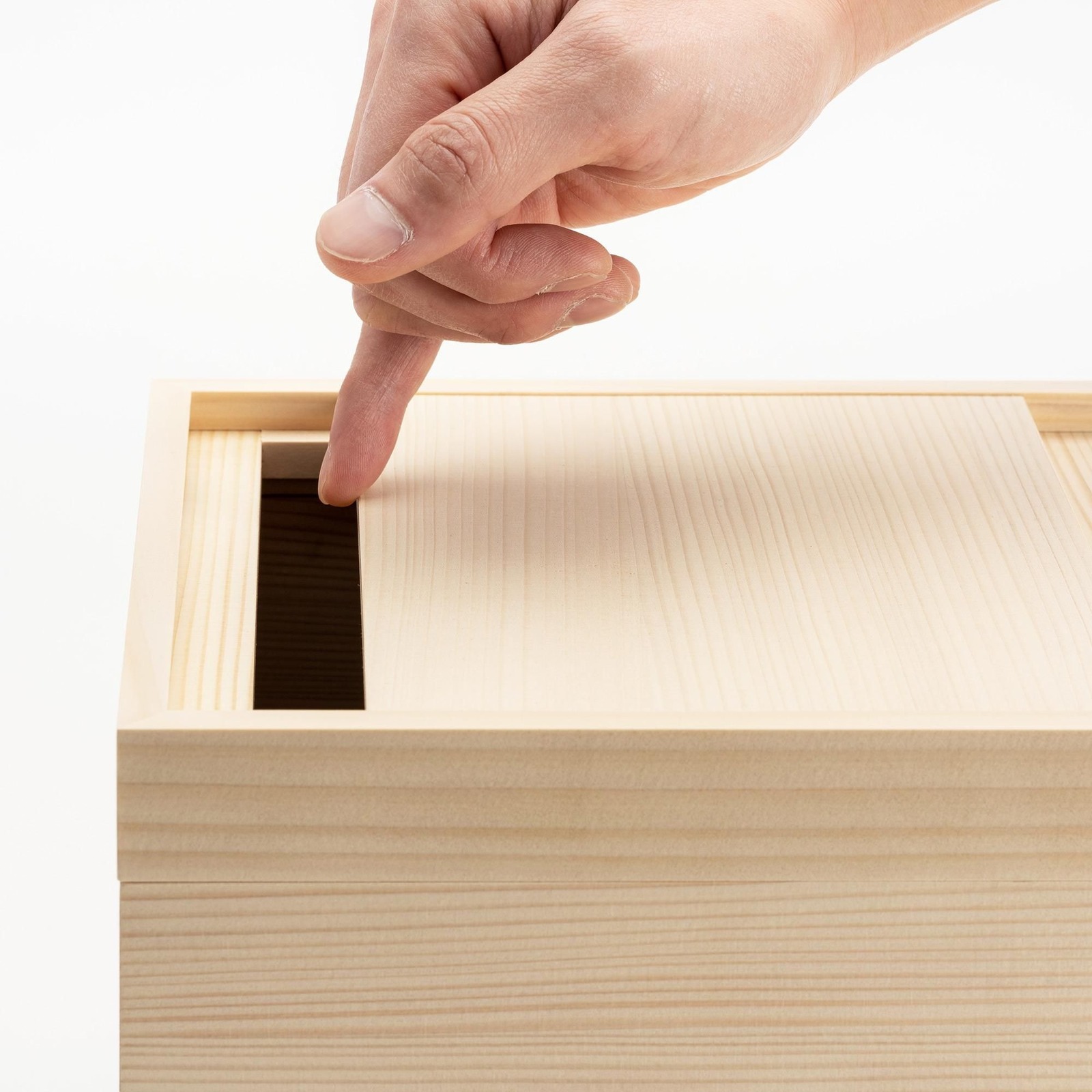 樅100 momi100 最後の１粒まで取り出しやすい米びつ 5kg用