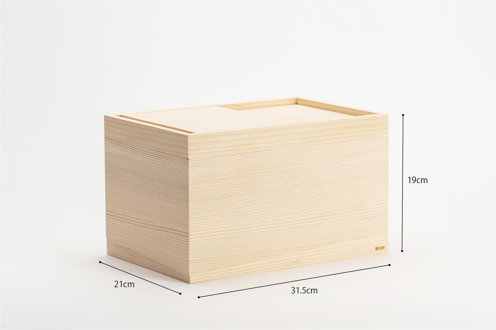 樅100 momi100 最後の１粒まで取り出しやすい米びつ 5kg用
