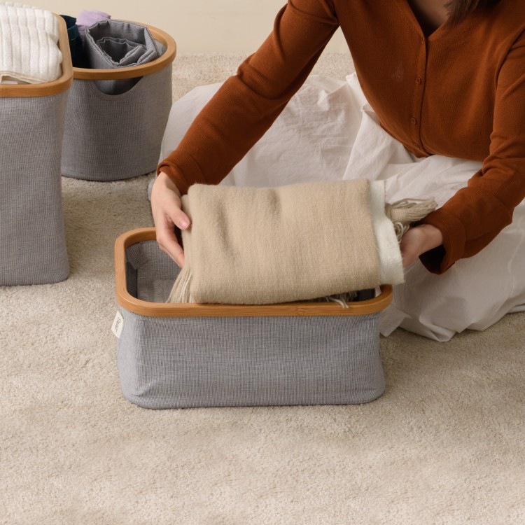 GUDEE グディ FRASA 収納バスケット レクタングル ブルー