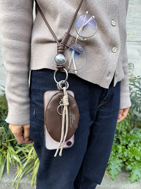 ALTROSE マグネットホルダー＆ポーチ付ストラップ