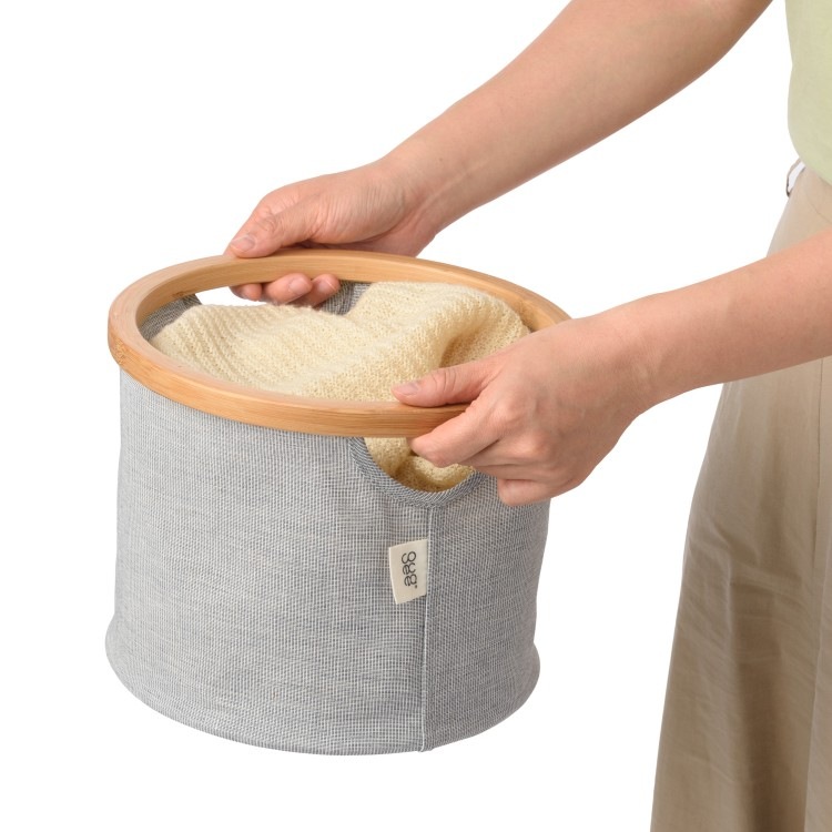 GUDEE グディ FRASA 収納バスケット ラウンド ブルー