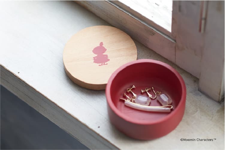 リトルミイ アクセサリーケース moomin wooden products series RB1002 ニチガン ムーミン