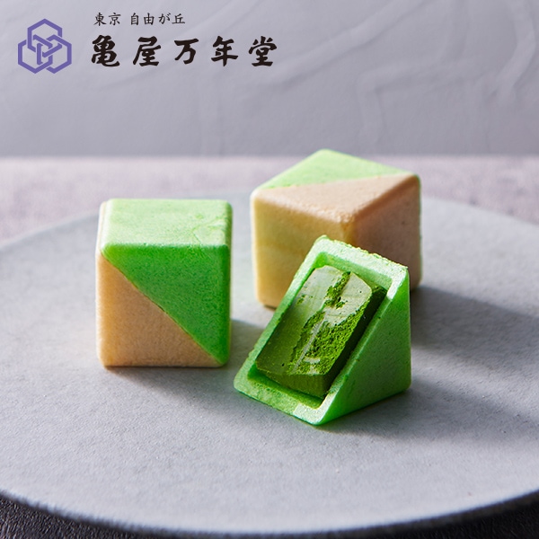 【常温便】東京もなか 抹茶 単品【亀屋万年堂の代表菓子】