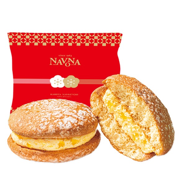 【リニューアル!】紅白ナボナ2個入【亀屋万年堂の代表菓子】