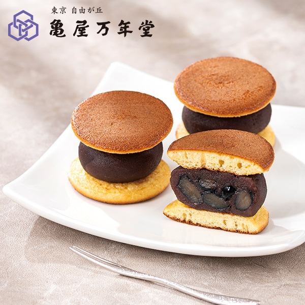 亀どら 黒豆かのこ