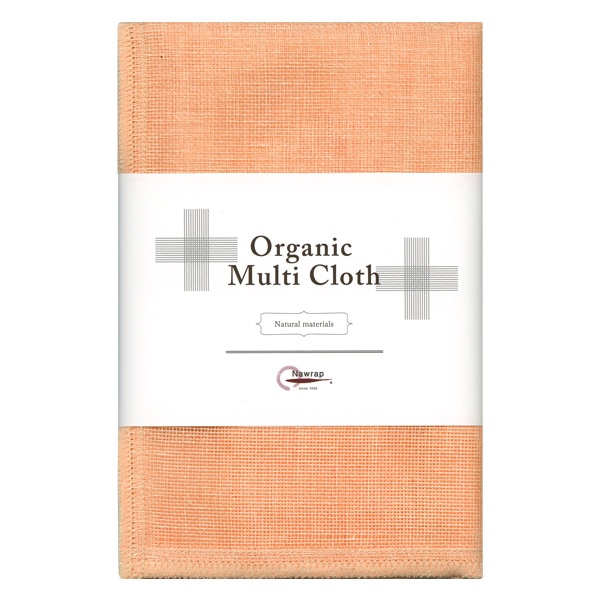 オーガニックマルチクロス(35cm角) 真朱