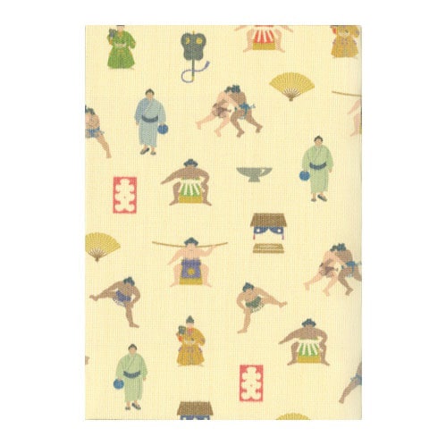 ふすま地ブックカバー文庫 相撲