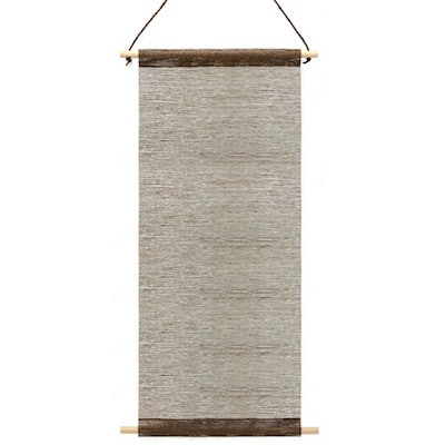 花こよみ 紙帳タペストリー35×83㎝ 弁柄色(べんがらいろ)