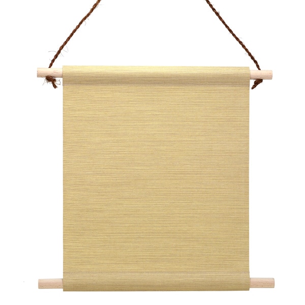 ふすま地タペストリー 29×33cm 香色