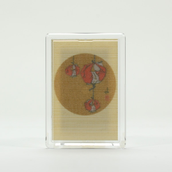 ふすま地マグネット-粟津義典画- 身代わりざる