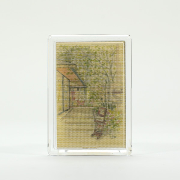 ふすま地マグネット -秦幸子画- ねっとわーくぎゃらりー ならっぷ