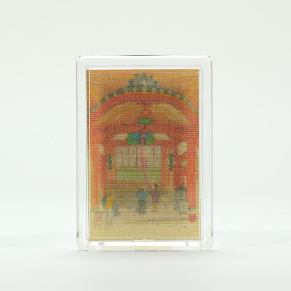 ふすま地マグネット -秦幸子画- 南円堂