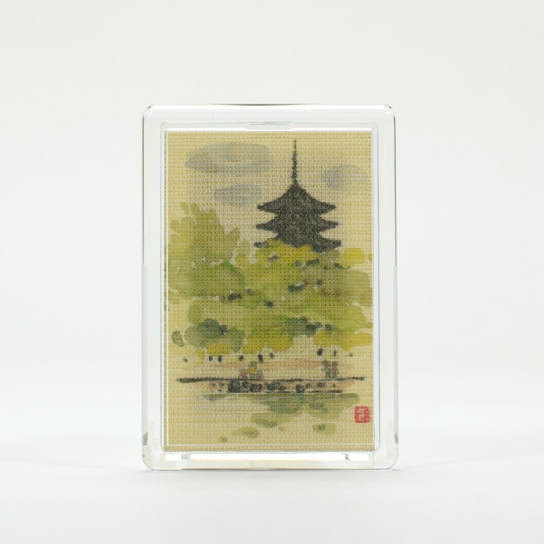 ふすま地マグネット -秦幸子画- 興福寺