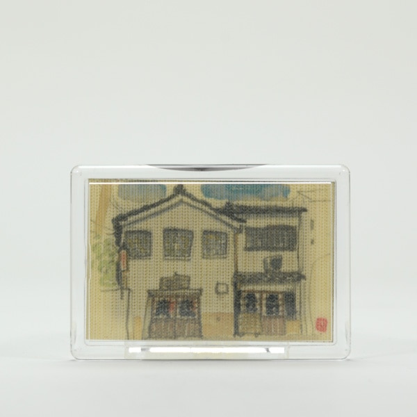 ふすま地マグネット -秦幸子画- 蔵さん