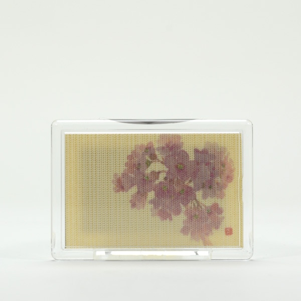 ふすま地マグネット  -秦幸子画　-ゆきのした