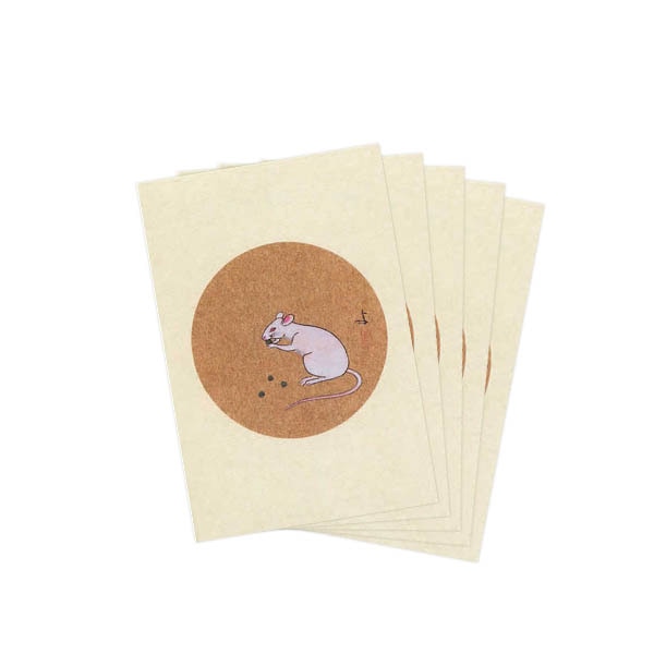 ポストカードセット日本画 粟津義典/子(68)