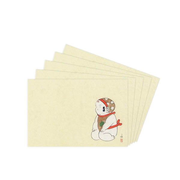 ポストカードセット日本画 粟津義典/伊豆蔵人形(87)