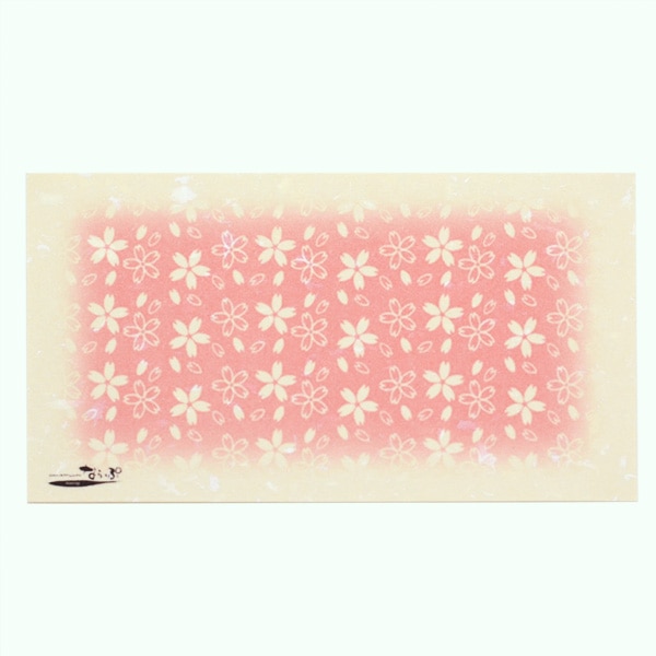 メッセージカード3枚セット（封筒付き）桜