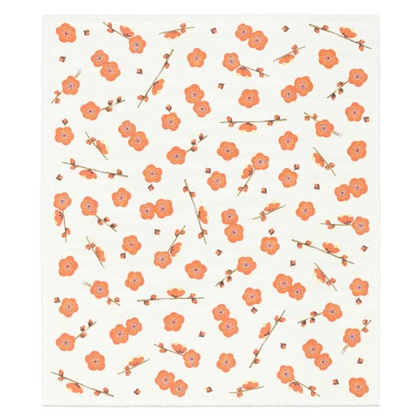 絵便りふきん 梅