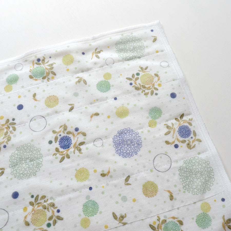 絵便りハンカチ　ボタニカル