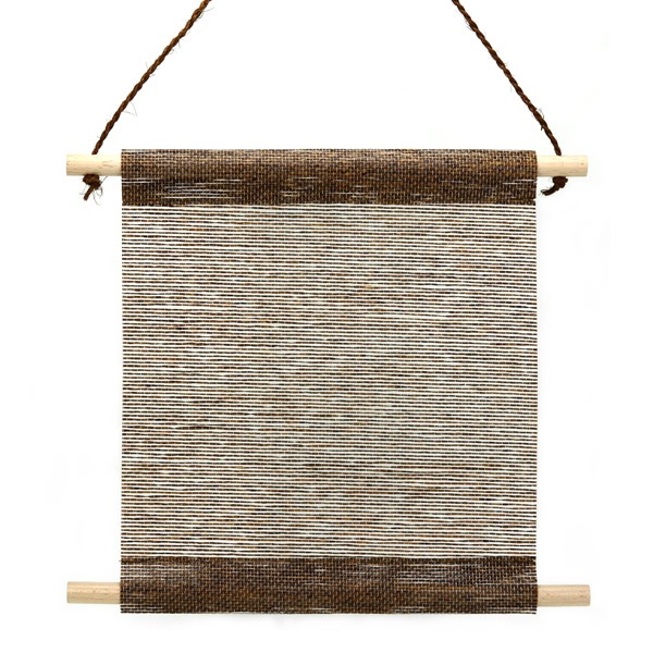 花こよみ 紙帳タペストリー 弁柄色(べんがらいろ)