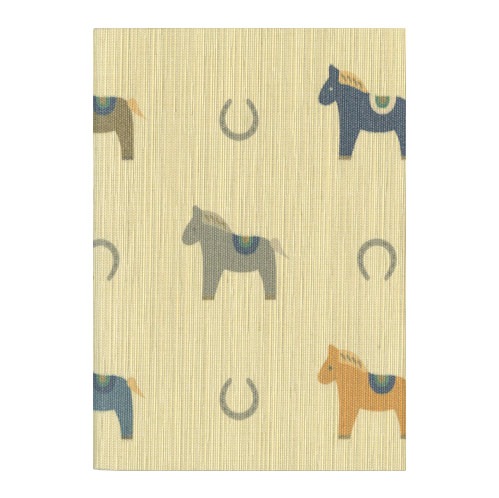 ふすま地ブックカバー文庫　 ポニー