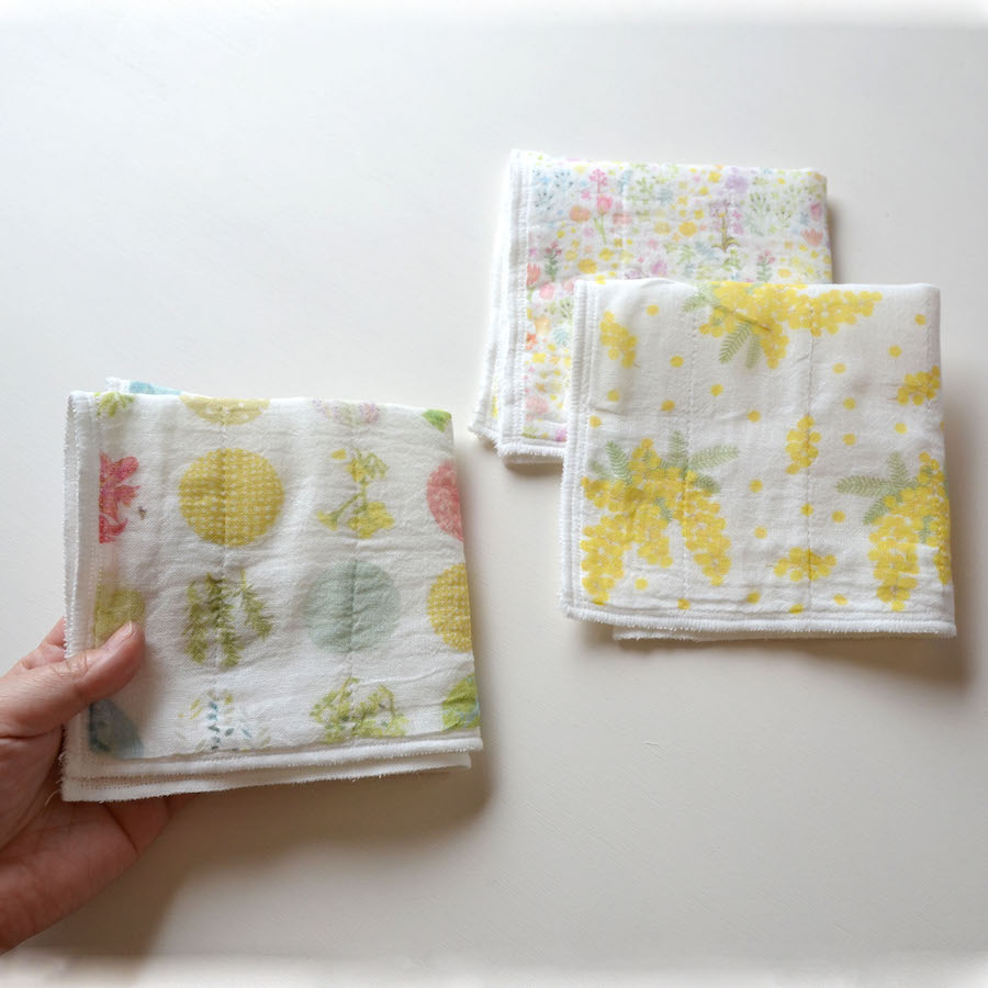 絵便りハンカチ ハーバリー