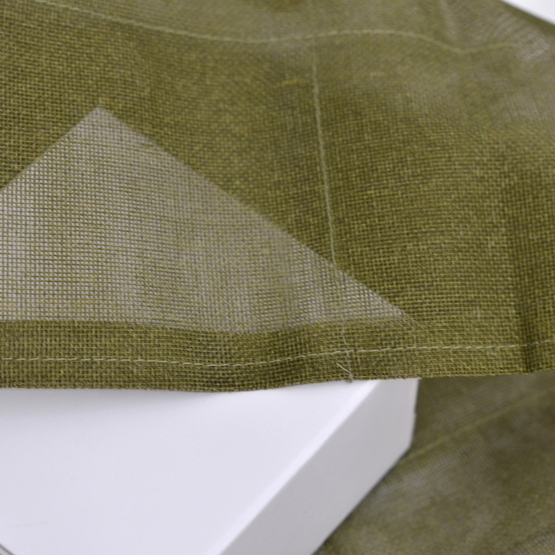 夢ふきん　二重 大判サイズ 10苔色