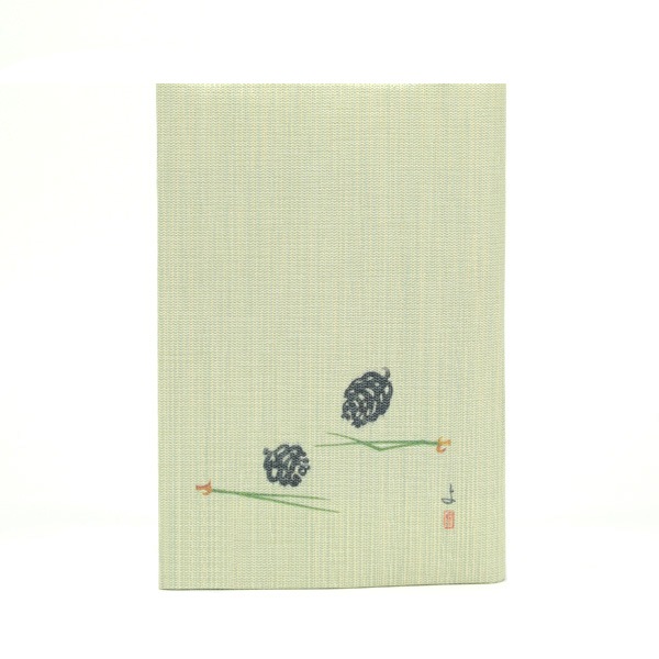 ふすま地ブックカバー文庫　 -粟津義典画- 竹しか松葉