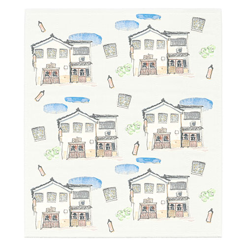 絵便りふきん 蔵さん