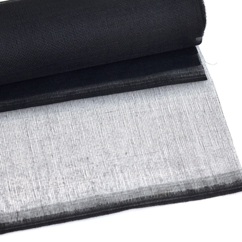 無縫製生地 寒冷紗 黒 室外用ブラインドにも・サイズ色々あり【送料無料対象外商品】