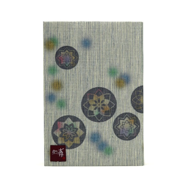 ふすま地ブックカバー 万華鏡