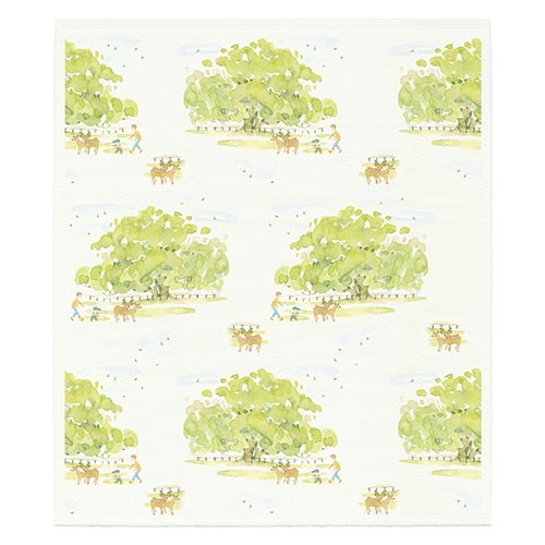 絵便りふきん 飛火野