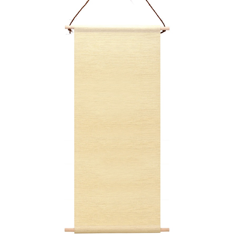 ふすま地タペストリー　ベージュ　35×83㎝