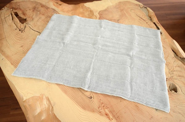 蚊帳織りバスマット レギュラーサイズ -備長炭-