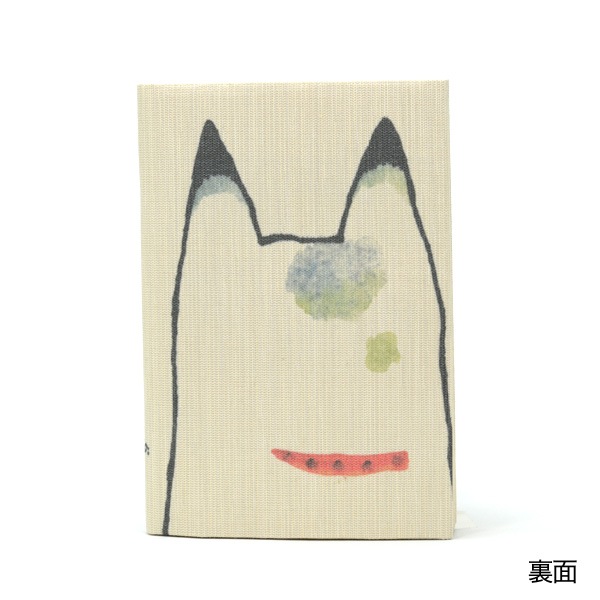 ふすま地ブックカバー文庫　 -秦幸子画- わんこう