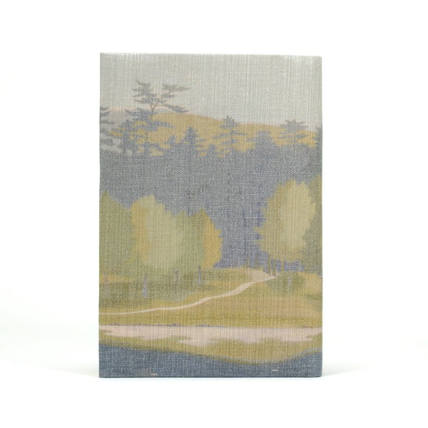 ふすま地ブックカバー文庫 -粟津魏三郎画- 東大寺 0108