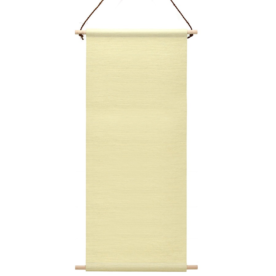 ふすま地タペストリー　生成色　35×83㎝