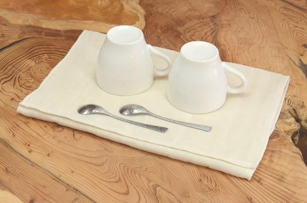 ナチュラルティータオル　-綿-