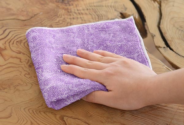 絵便りふきん 伊勢型紙 -鹿-