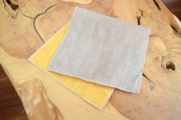 備長炭色合わせティータオル　とうもろこし