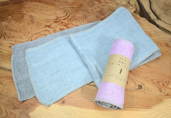 【ギフト】絵便りふきん５枚・ウォーキングタオル２枚セット