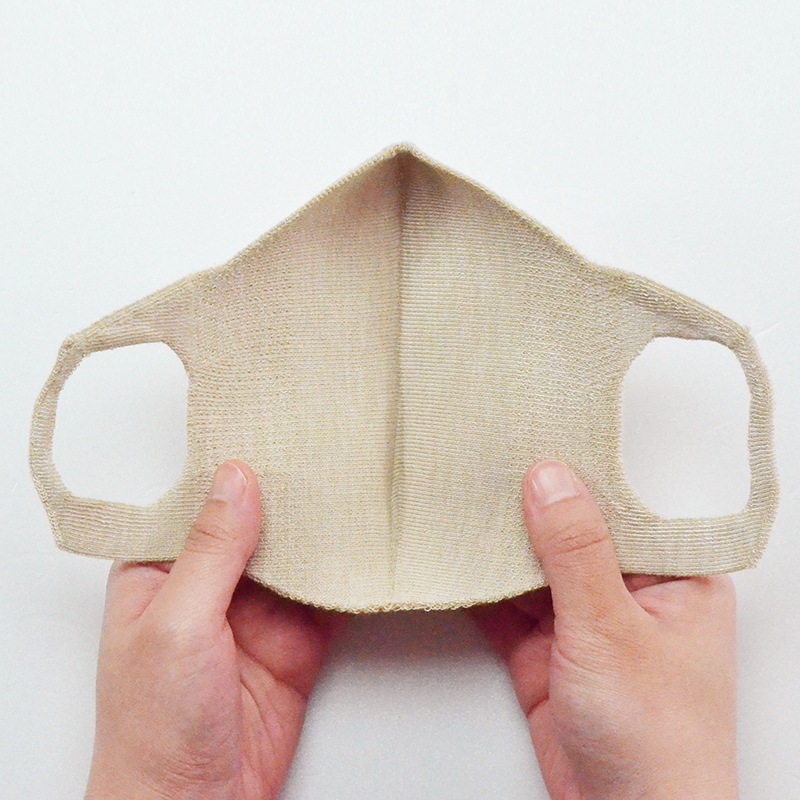 ３Dフェイスマスク　柿渋　【M・Lサイズ】