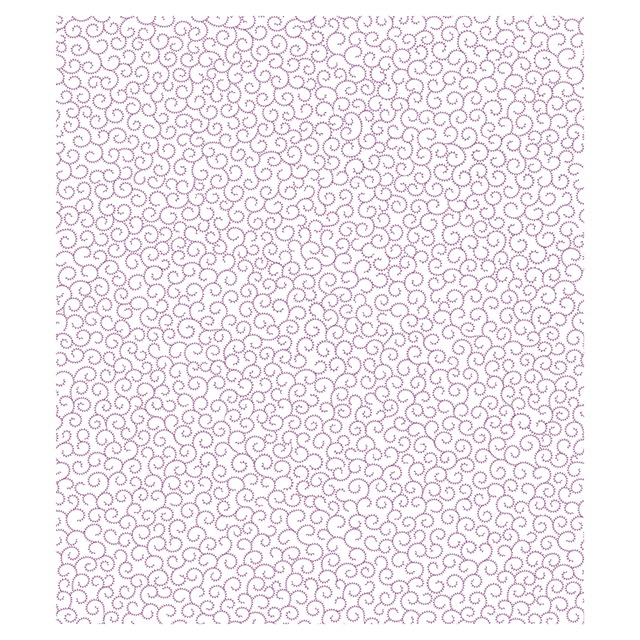 絵便りふきん　蛸唐草-茄子紺 (なすこん)