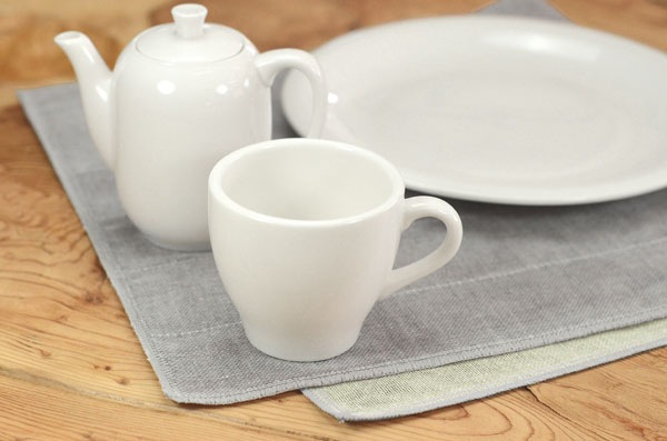 備長炭色合わせティータオル　黄水仙